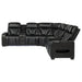Zuma Dual Power Reclining Sectional Sofa - Bobby Furniture (Gaithersburg, MD)