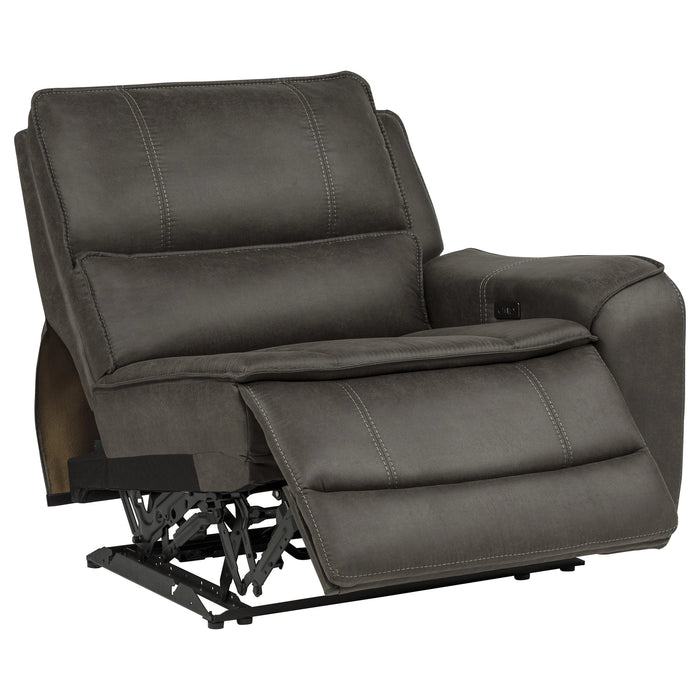 Marcell Power Reclining Loveseat - Bobby Furniture (Gaithersburg, MD)