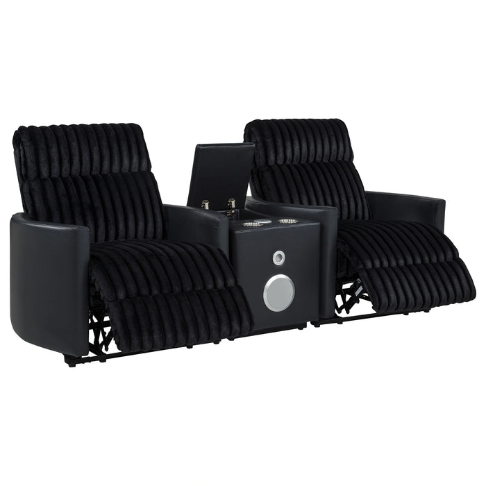 Madden Manual Theater Seating Set - Bobby Furniture (Gaithersburg, MD)