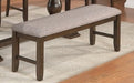 Crown Mark Furniture Tarin Bench in Brown image