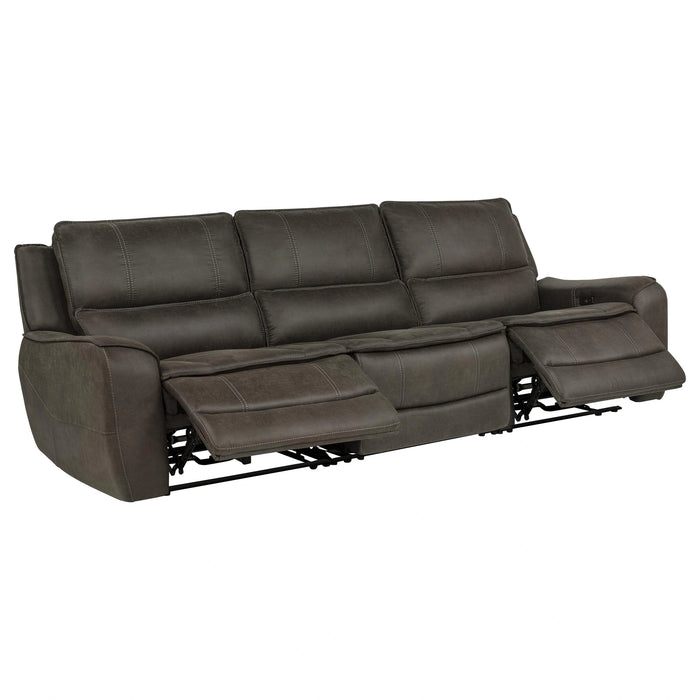 Marcell Power Reclining Sofa - Bobby Furniture (Gaithersburg, MD)