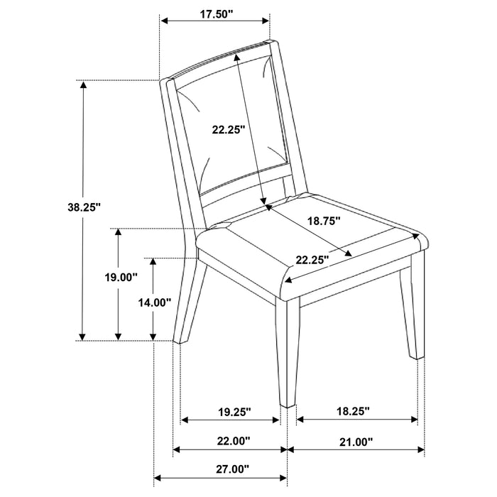 Trofello Dining Set (Table and 4 Chair)