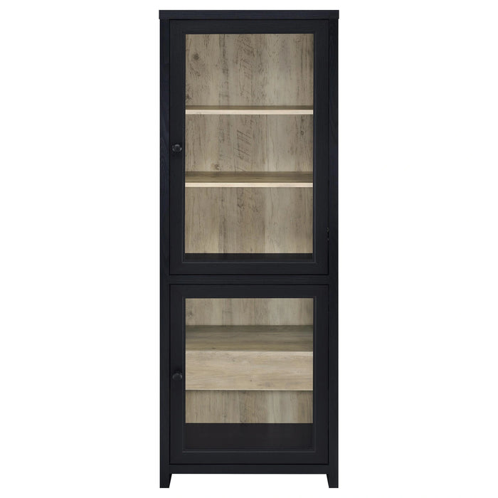 Denison Entertainment Center (TV Stand and 2 Media Tower)