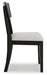Portdown Dining Chair - Bobby Furniture (Gaithersburg, MD)