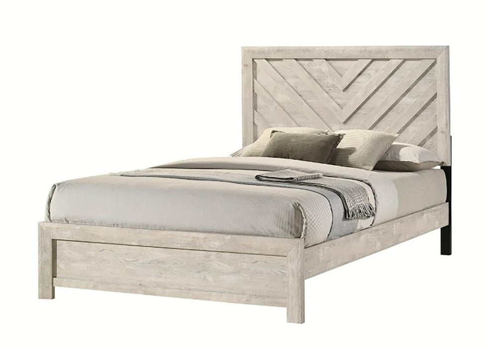 Crown Mark Furniture Valor Full Panel Bed in Gray B9330-F image