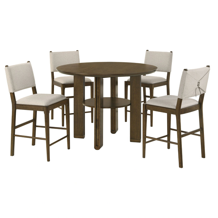 Ottowa Counter Height Dining Set (Table and 4 Chair)