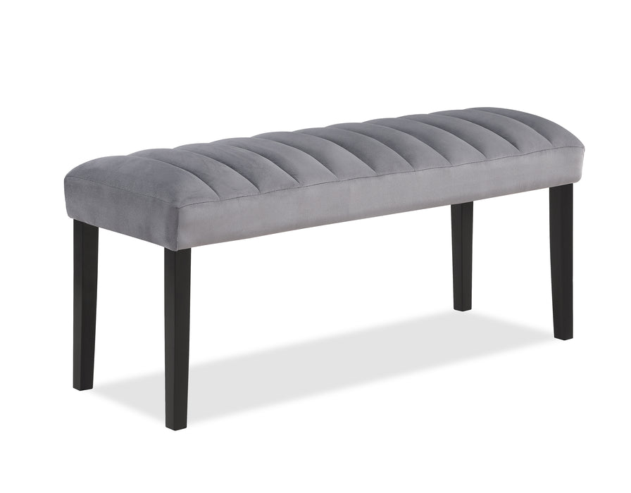 PASCAL LIGHT GRAY BENCH