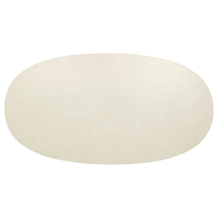 Lucaire Oval Coffee Table - Bobby Furniture (Gaithersburg, MD)