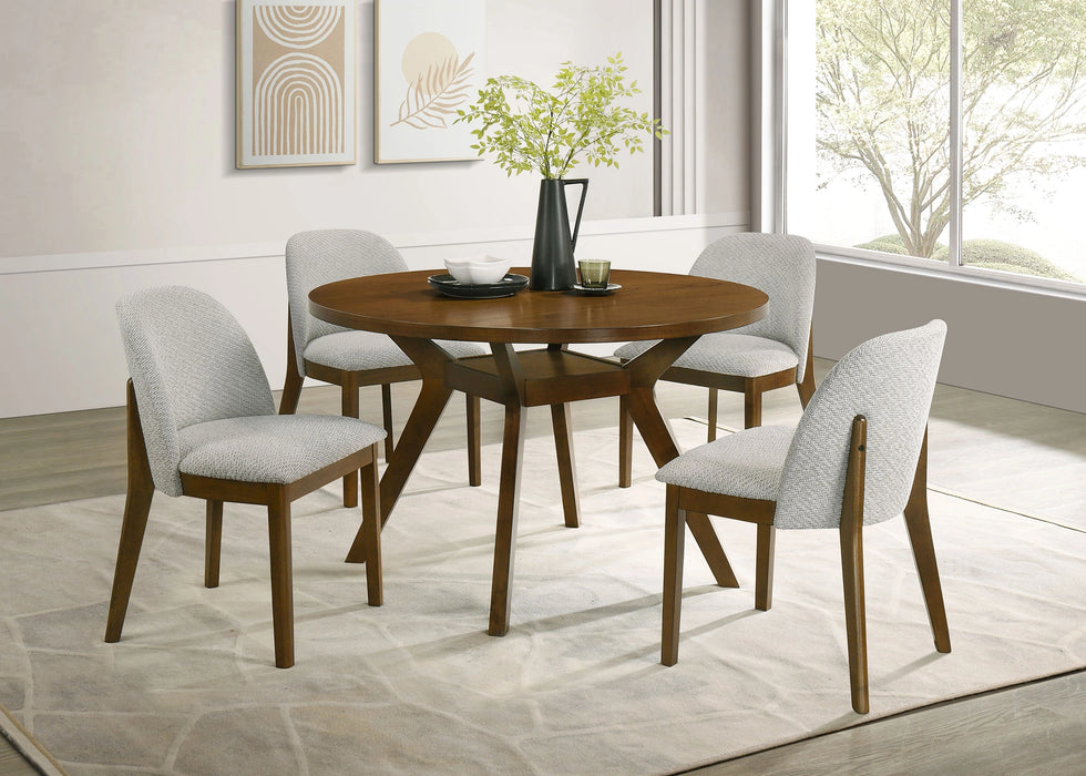 Mueller 5 Pc Dining Set (Table and 4 Chair)