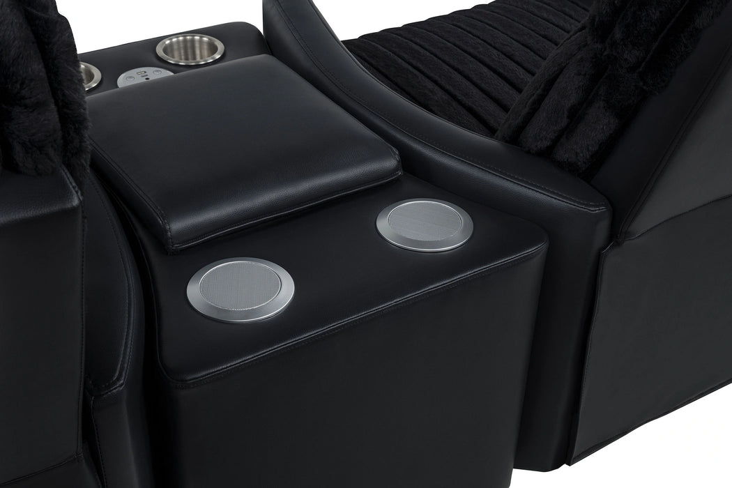 Madden Manual Theater Seating Set - Bobby Furniture (Gaithersburg, MD)