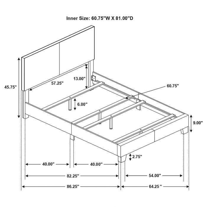 Dorian Panel Bed