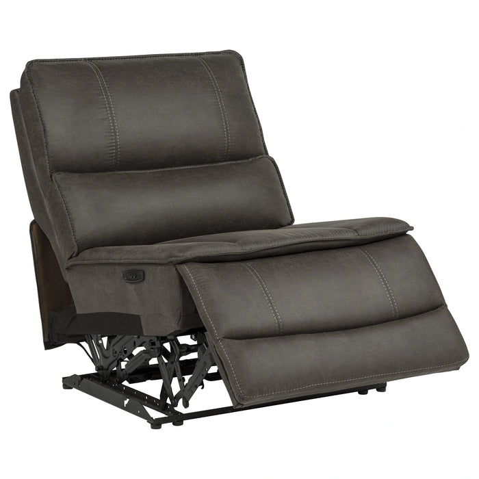 Marcell Modular Power Reclining Sectional - Bobby Furniture (Gaithersburg, MD)
