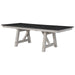 Crown Mark Maribelle Rectangular Dining Table in Chalk/Grey image
