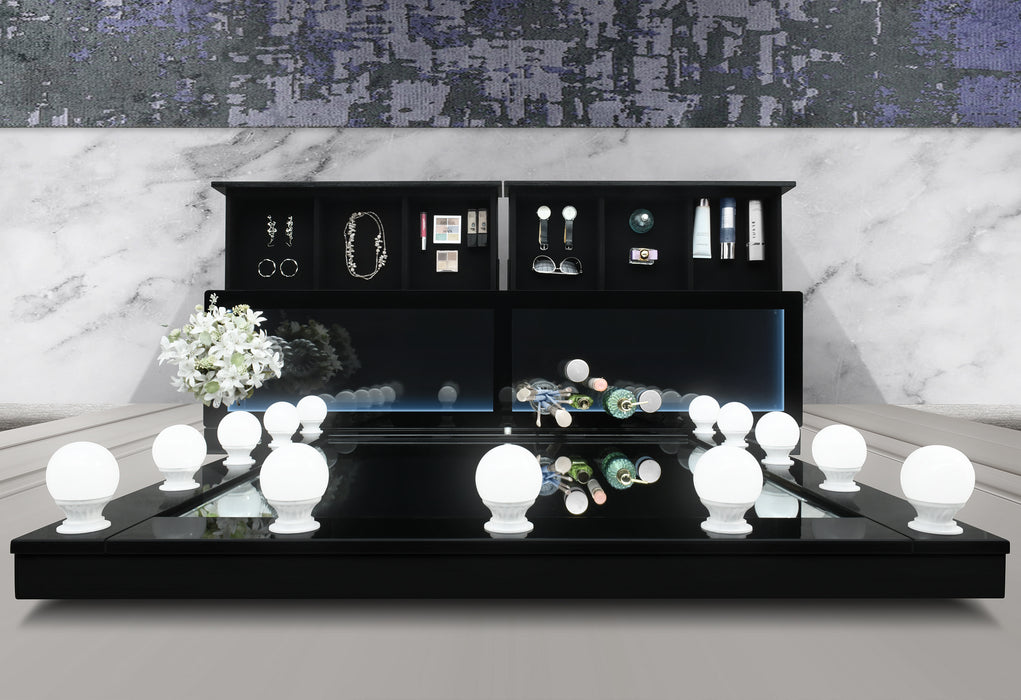 Ella Vanity Set with Storage Stool